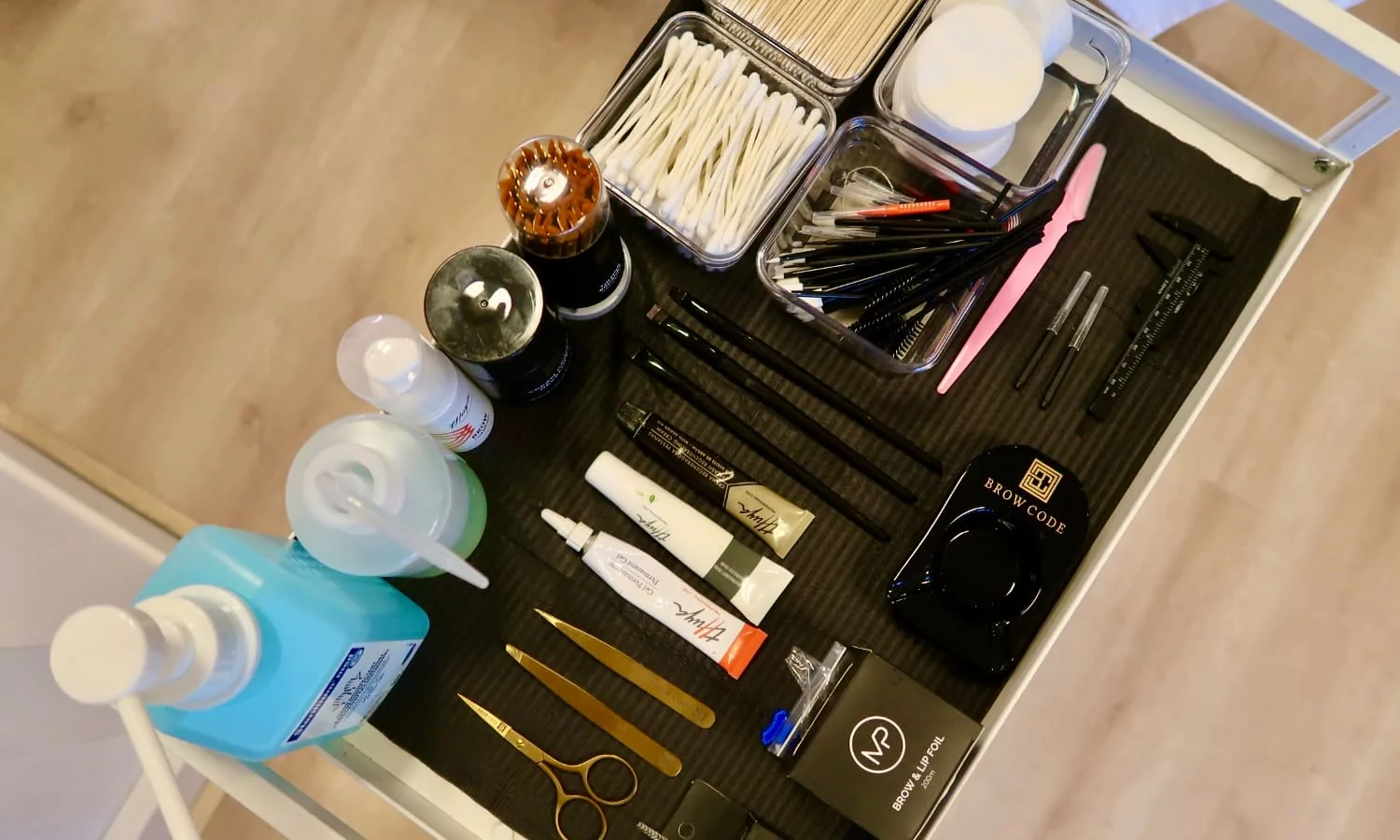 Brow-lamination-behandeling